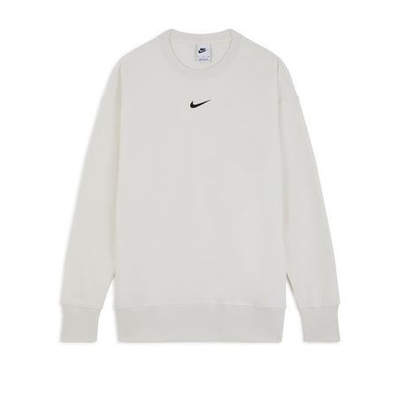 NIKE SWEAT CREW PHOENIX LONG OVERSIZED, ECRU ECRU DONNA