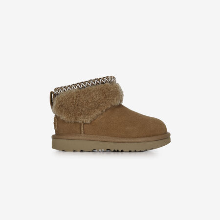 UGG classic mini CLASSIC ULTRA MINI MAXI CURLY MARRONE NEONATO