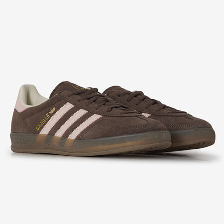 ADIDAS ORIGINALS gazelle GAZELLE INDOOR MARRONE/ROSA DONNA