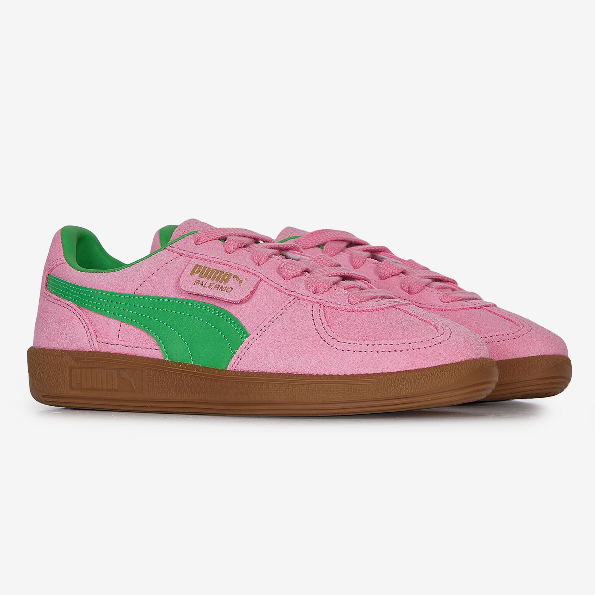 Scarpe puma rosa e blu top