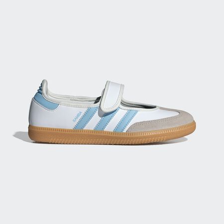 ADIDAS ORIGINALS samba SAMBA JANE BIANCO/BLU RAGAZZO