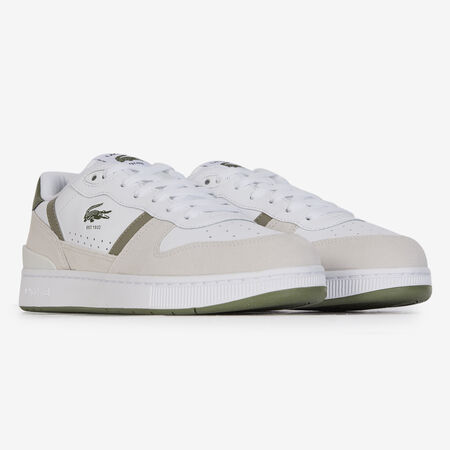 LACOSTE T-CLIP SET BIANCO/KAKI UOMO