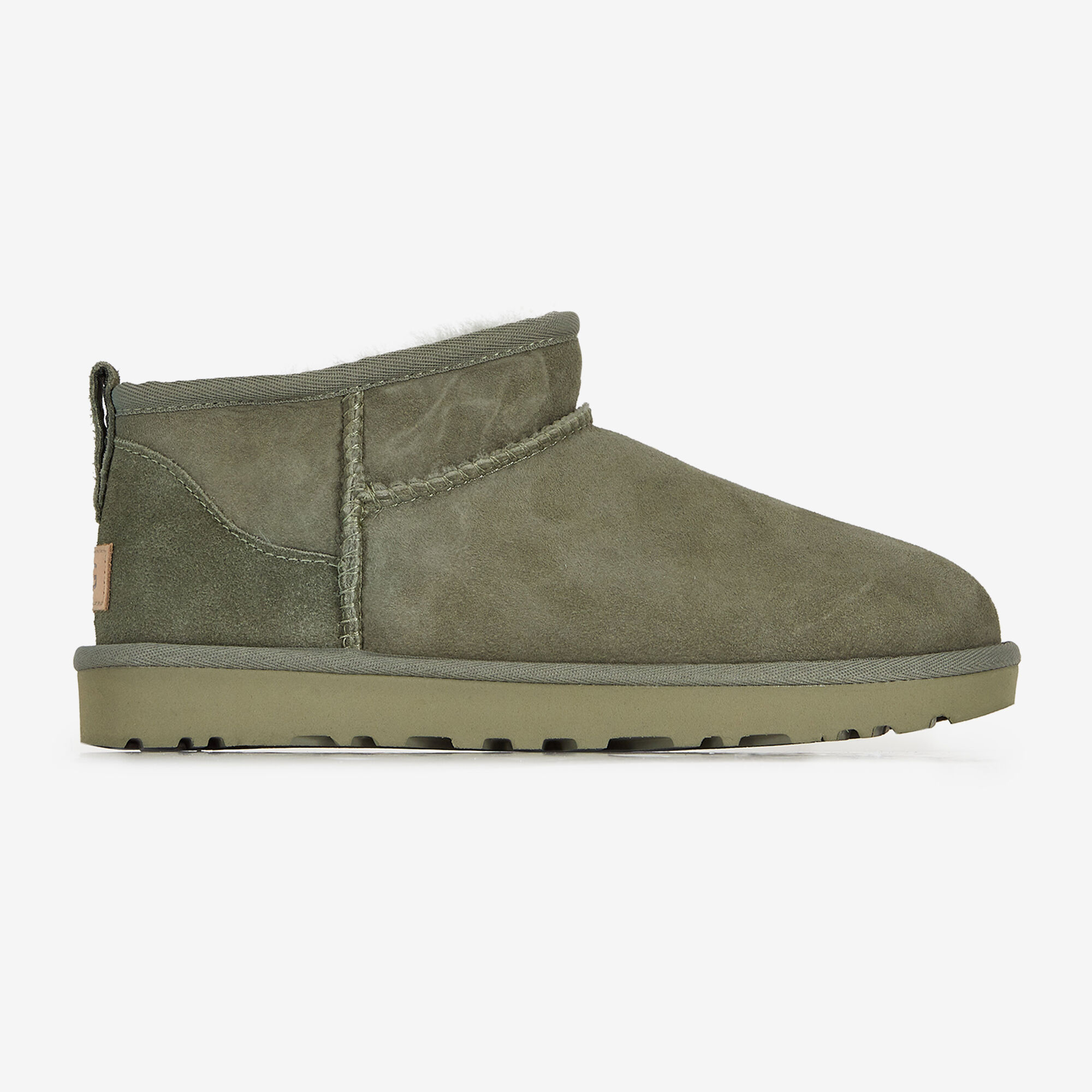 UGG CLASSIC ULTRA MINI KAKI SNEAKERS DONNA Courir