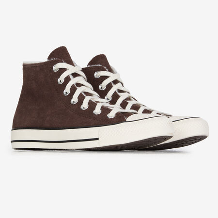 CONVERSE CTAS HI FUR MARRONE DONNA