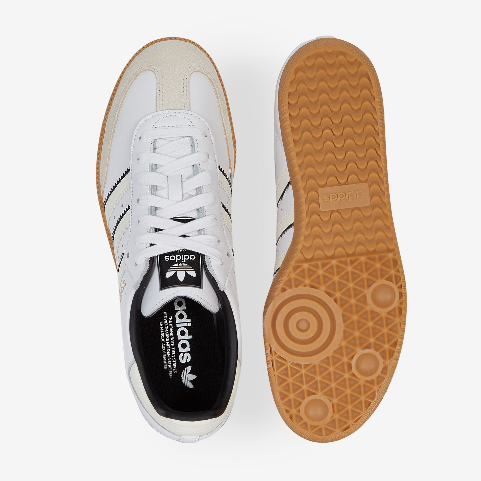ADIDAS ORIGINALS SAMBA OG BIANCO BEIGE SNEAKERS UOMO Courir