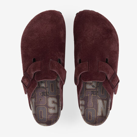 BIRKENSTOCK boston BOSTON SUEDE VARSITY BORDEAUX DONNA