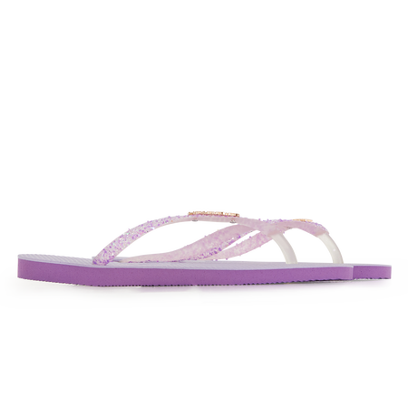 HAVAIANAS SLIM GLITTER FLOURISH VIOLA DONNA