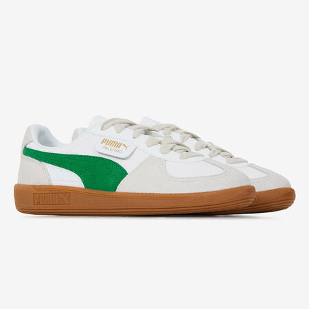 PUMA palermo PALERMO LEATHER BIANCO/VERDE DONNA