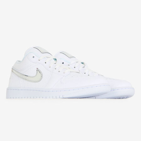 JORDAN air jordan 1 AIR JORDAN 1 LOW BIANCO/ARGENTO DONNA