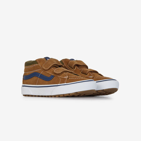 VANS SK8-MID V MTE MARRONE/BLU BAMBINO