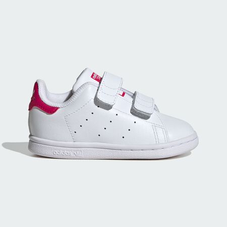 ADIDAS ORIGINALS stan smith STAN SMITH CF BIANCO/ROSA NEONATO
