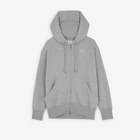 NIKE JACKET HOODIE FZ PHOENIX GRIGIO DONNA