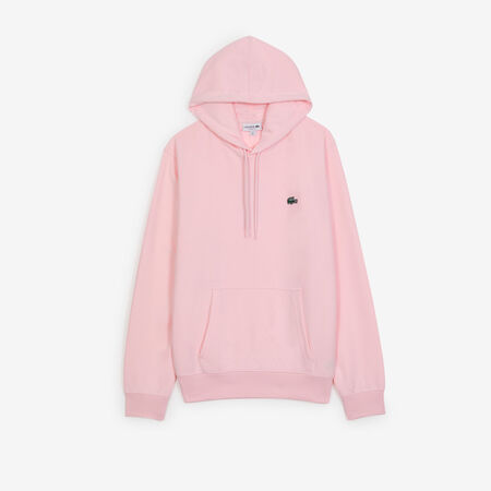 LACOSTE HOODIE CLASSIC LOGO SL ROSA/VERDE UOMO