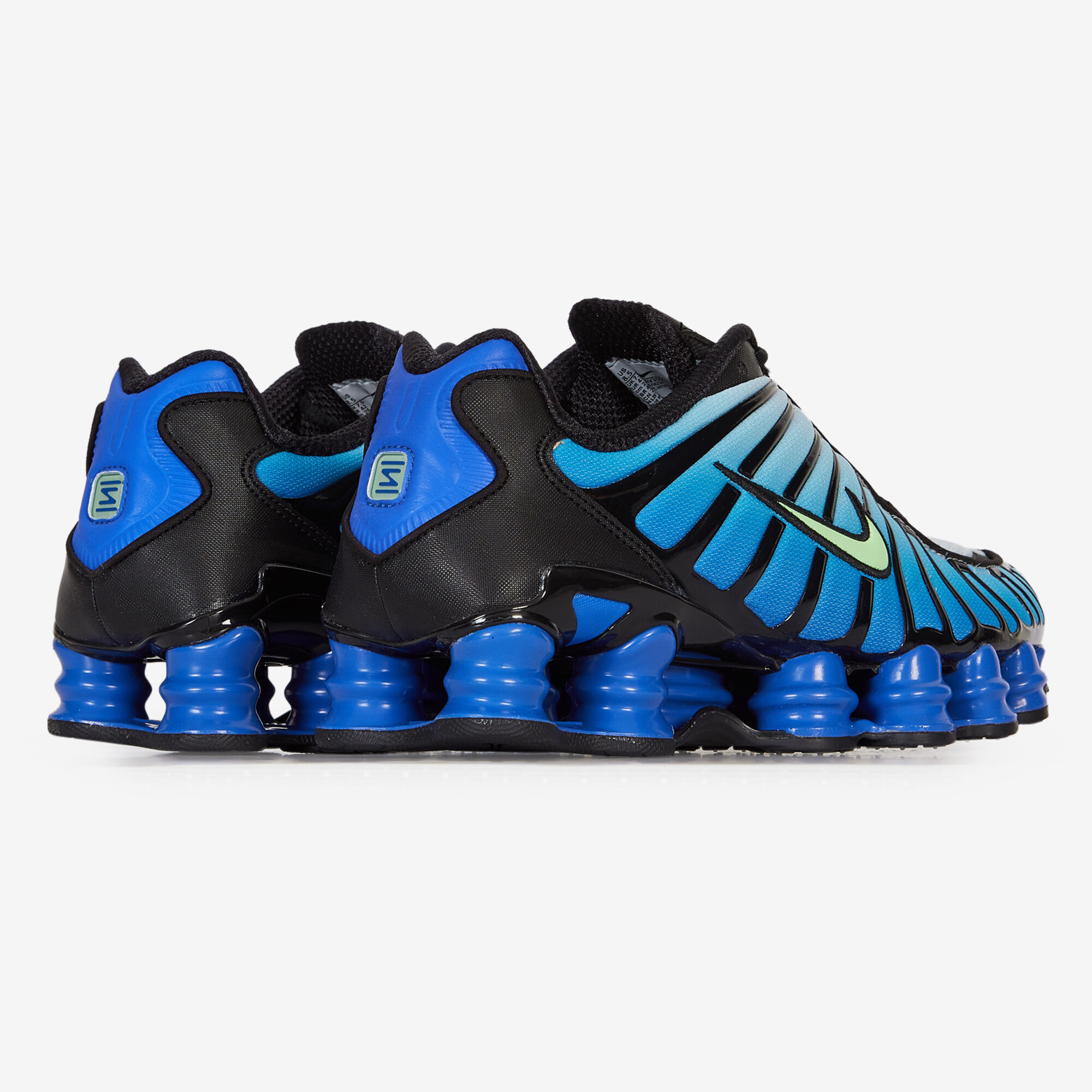 NIKE SHOX TL BLU NERO SNEAKERS UOMO Courir