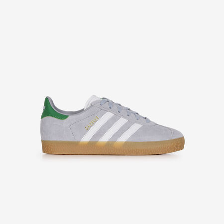 ADIDAS ORIGINALS gazelle GAZELLE GRIGIO/VERDE BAMBINO