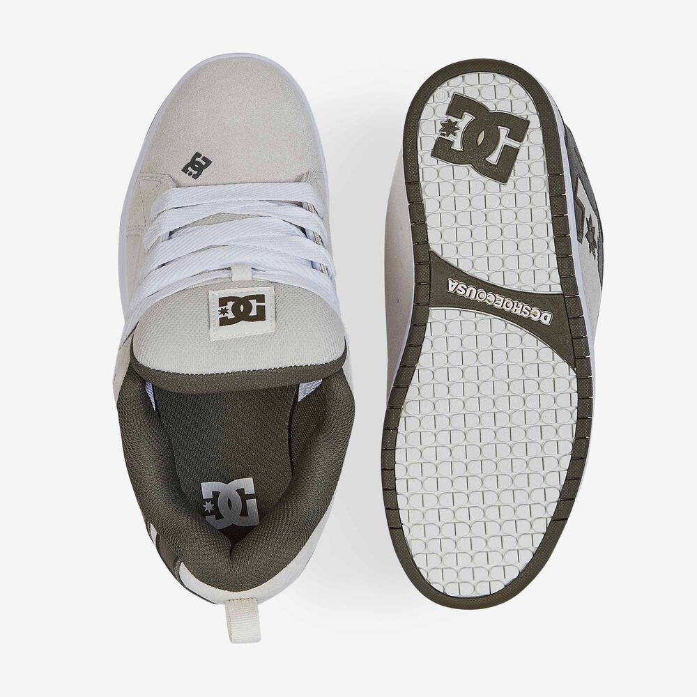 Scarpe Da Ginnastica DC Shoes Court Graffik - Per Bambini E Ragazzi, In Pelle E Gomma