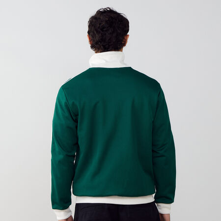 ADIDAS ORIGINALS JACKET FZ ADICOLOR CLASSICS VERDE/BIANCO UOMO