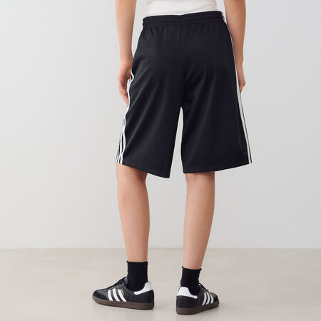ADIDAS ORIGINALS SHORT 3 STRIPES LONG ADICOLOR NERO/BIANCO DONNA