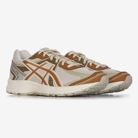 ASICS JOG 100S BEIGE/MARRONE UOMO