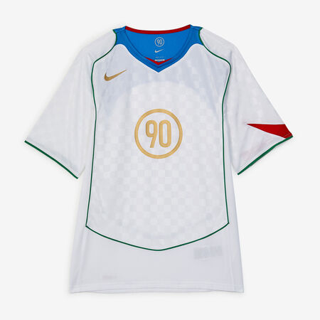 NIKE JERSEY T90 ENERGY BIANCO/BLU UOMO