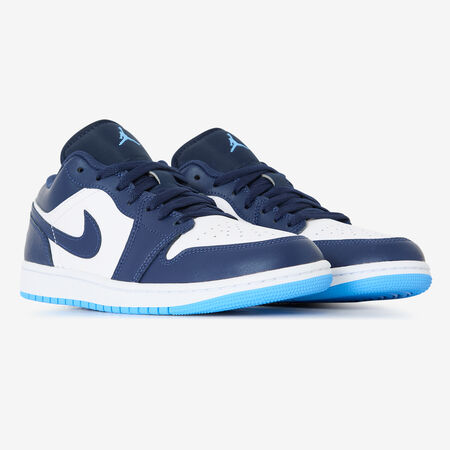 JORDAN air jordan 1 AIR JORDAN 1 LOW BIANCO/BLU SCURO UOMO