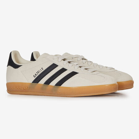 ADIDAS ORIGINALS gazelle GAZELLE INDOOR BEIGE/NERO UOMO