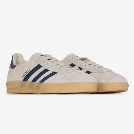 ADIDAS ORIGINALS gazelle GAZELLE INDOOR GRIGIO/BLU SCURO UOMO