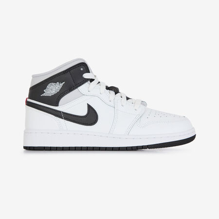JORDAN air jordan 1 AIR JORDAN 1 MID BIANCO/NERO RAGAZZO