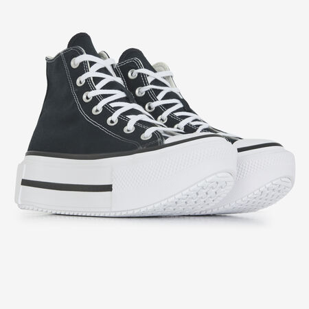 CONVERSE DOUBLE STACK NERO DONNA