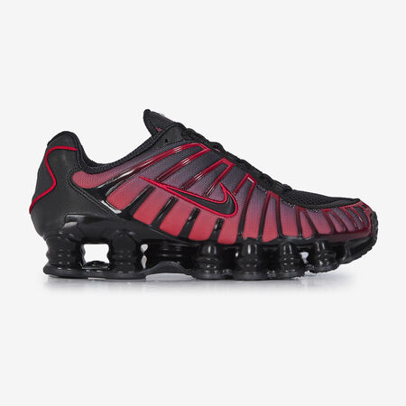 NIKE SHOX TL NERO/ROSSO UOMO