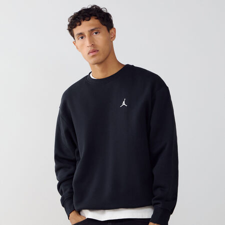 JORDAN FELPA CREW ESSENTIAL NERO UOMO