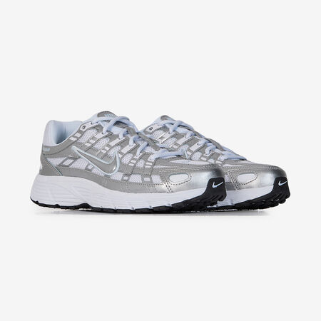 NIKE p-6000 P-6000 BIANCO/ARGENTO RAGAZZO