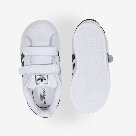 ADIDAS ORIGINALS superstar SUPERSTAR II CF BIANCO/NERO NEONATO