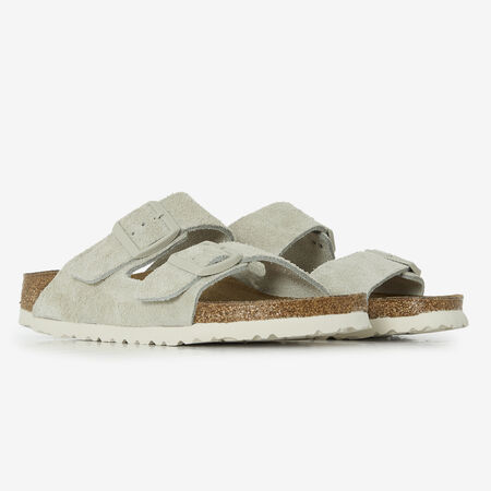 BIRKENSTOCK arizona ARIZONA SUEDE OYSTER BIANCO DONNA