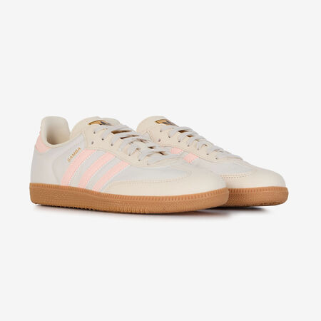 ADIDAS ORIGINALS samba SAMBA OG BEIGE/ROSA RAGAZZO