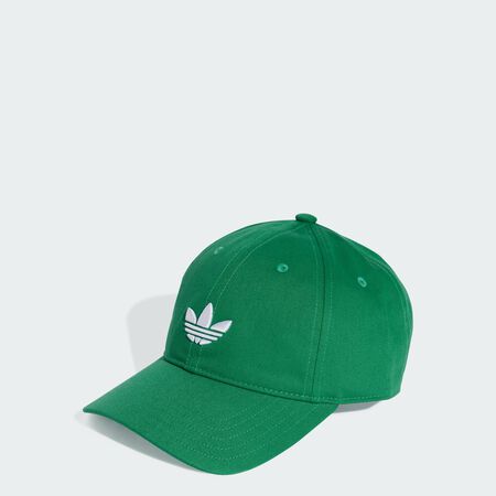 ADIDAS ORIGINALS CASQUETTE BASEBALL CLASSIC TREFOIL VERDE/BIANCO UOMO