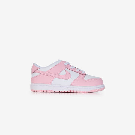 NIKE DUNK LOW BIANCO/ROSA NEONATO