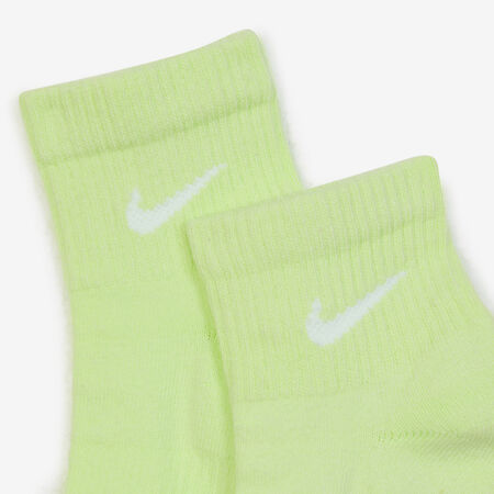 NIKE CHAUSSETTES X3 EVERYDAY MID GIALLO/ROSA UOMO