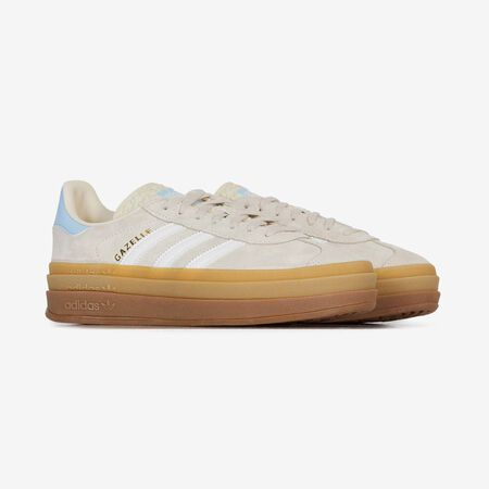 ADIDAS ORIGINALS gazelle GAZELLE BOLD BEIGE/BLEU CIEL RAGAZZO