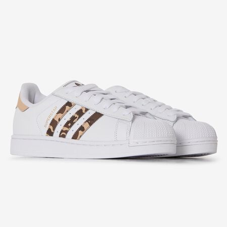 ADIDAS ORIGINALS superstar SUPERSTAR BIANCO/KAKI UOMO