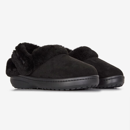 CROCS UNFURGETTABLE SUEDED CLOG NERO DONNA