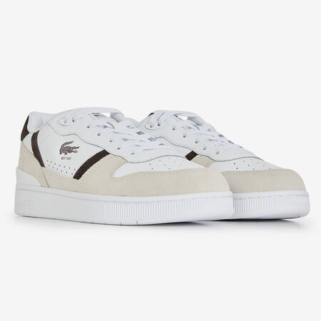 LACOSTE t-clip T-CLIP SET BIANCO/MARRONE UOMO