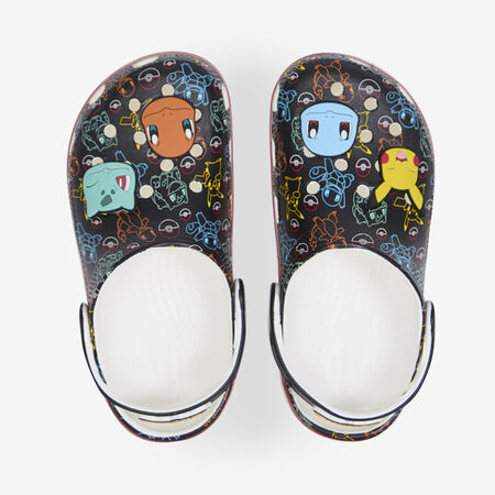 CROCS CLASSIC CLOG POKEMON NERO/BIANCO BAMBINO