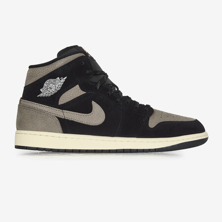 JORDAN air jordan 1 AIR JORDAN 1 MID NERO/MARRONE UOMO