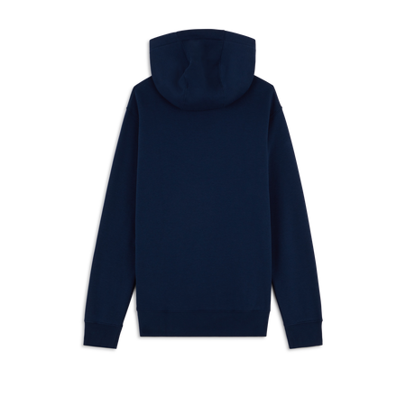NIKE HOODIE CLUB SMALL LOGO BLU SCURO UOMO