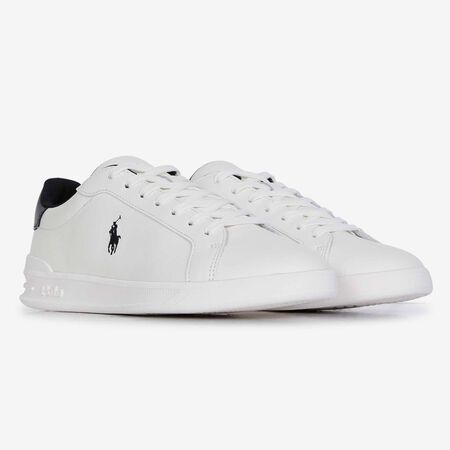 POLO RALPH LAUREN HERITAGE COURT BIANCO/NERO UOMO