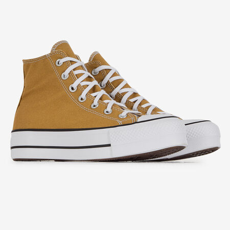 CONVERSE chuck taylor all star CHUCK TAYLOR ALL STAR LIFT HI MARRON DONNA
