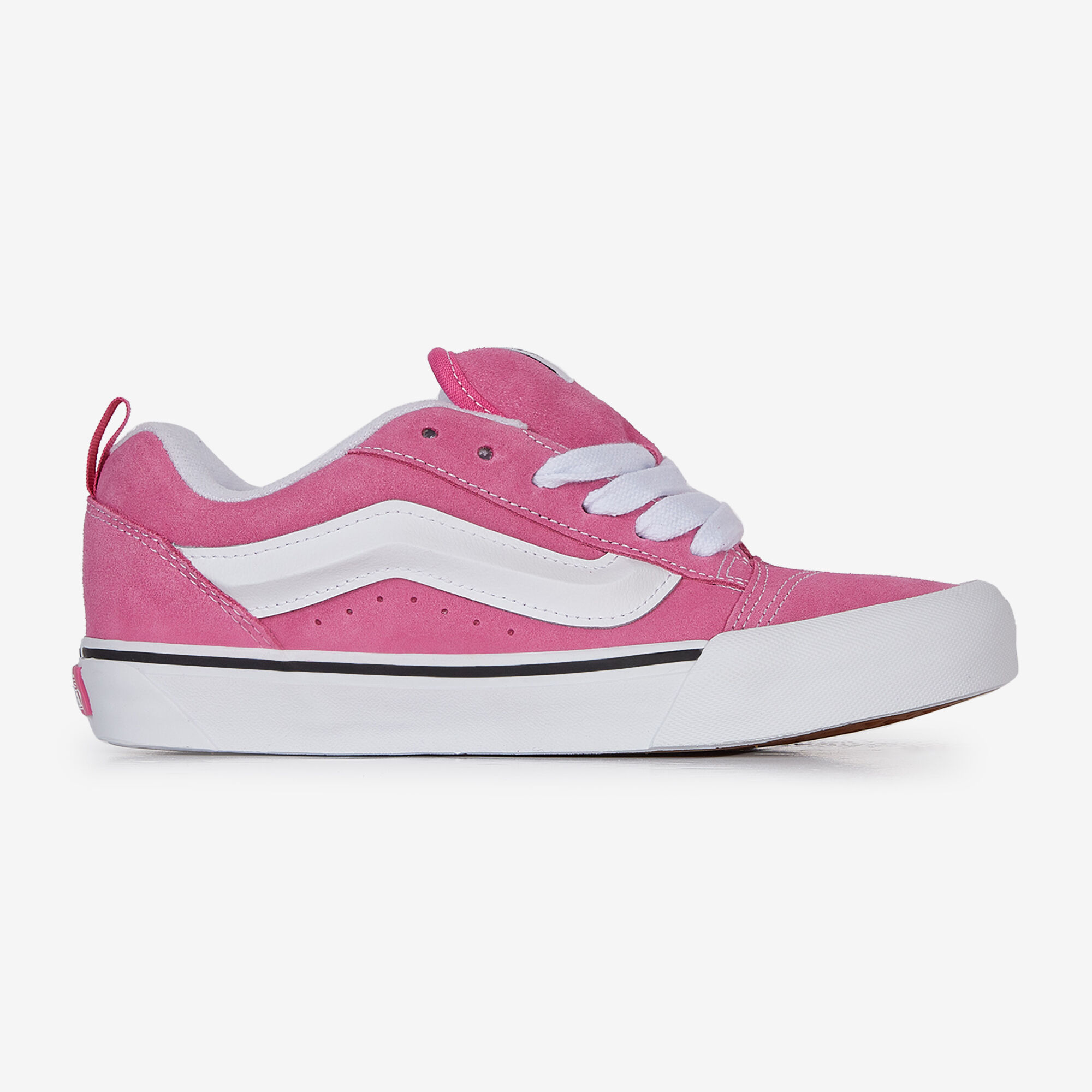VANS KNU SKOOL ROSA BIANCO SNEAKERS DONNA Courir