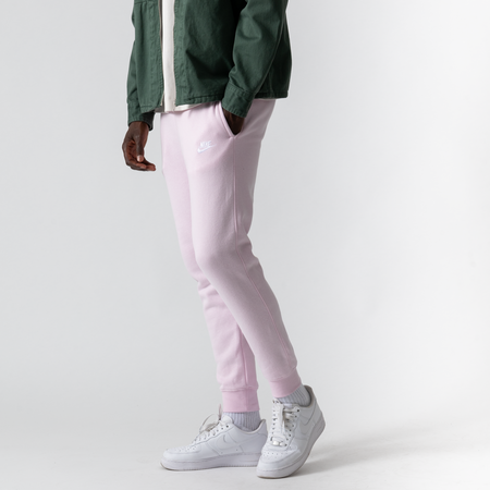 NIKE PANT JOGGER CLUB ROSA/BIANCO UOMO