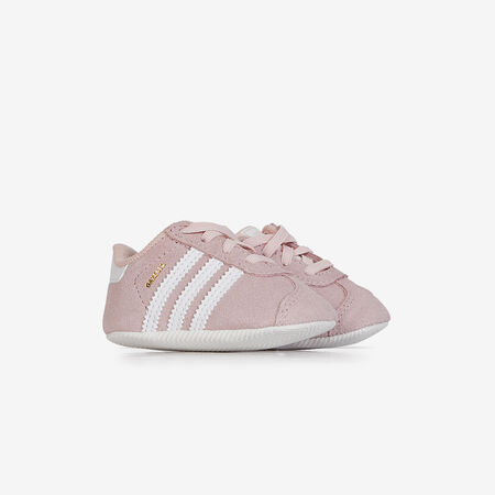 ADIDAS ORIGINALS gazelle GAZELLE CRIB ROSA/BIANCO NEONATO